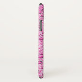 Coques Case-Mate iPhone gouttelettes d'eau roses chaudes (Dos/Droite)