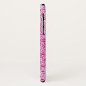 Coques Case-Mate iPhone gouttelettes d'eau roses chaudes (Dos/Gauche)