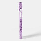 Coques Case-Mate iPhone gouttelettes d'eau violette (Verso / Gauche)