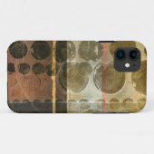 Coques Case-Mate iPhone Gouttelettes vertes circulaires (Dos (Horizontal))