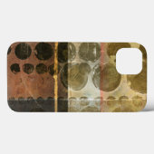 Coques Case-Mate iPhone Gouttelettes vertes circulaires (Verso (horizontal))