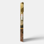 Coques Case-Mate iPhone Gouttelettes vertes circulaires (Verso / Droite)