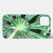 Coques Case-Mate iPhone Gouttes de pluie sur les feuilles (Verso (horizontal))