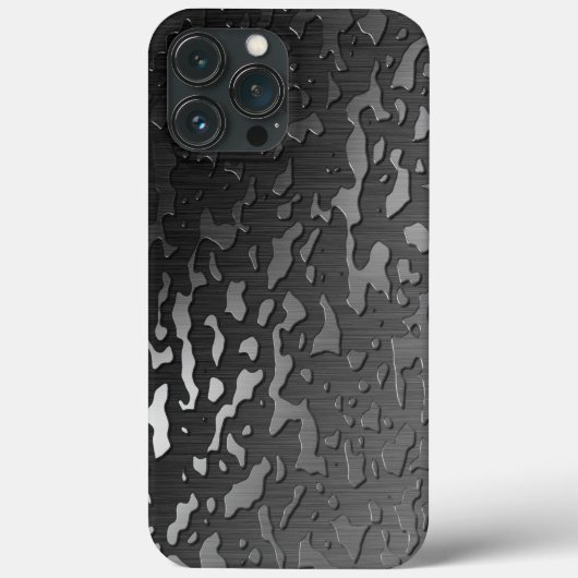 Coques Case-Mate iPhone gouttes d'eau sur l'iPhone Coque-Mate en métal bro (Verso)
