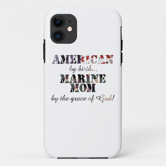 Coques Case-Mate iPhone Grâce de Dieu marine de maman (Dos)