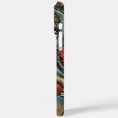 Coques Case-Mate iPhone Grace sous-marine : baleines et vagues (Verso / Gauche)