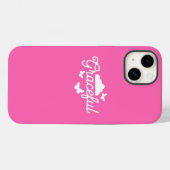 Coques Case-Mate iPhone Graceful - Boîtier de téléphone rose (Verso (horizontal))
