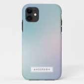 Coques Case-Mate iPhone gradient arc-en-ciel moderne Abstrait (Dos)