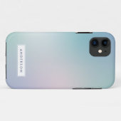 Coques Case-Mate iPhone gradient arc-en-ciel moderne Abstrait (Dos (Horizontal))