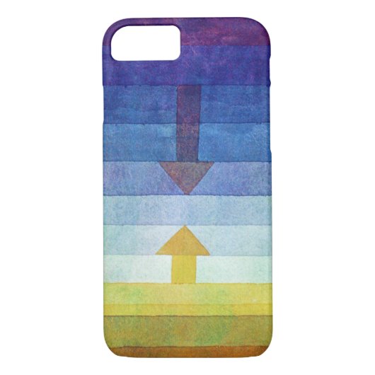 Coques Case-Mate iPhone Gradient avec flèche, Paul Klee (Dos)