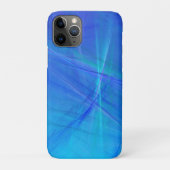 Coques Case-Mate iPhone Gradient bleu turquoise Abstrait (Dos)