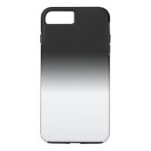 Coques Case-Mate iPhone Gradient FRAIS chic noir et blanc (Dos)