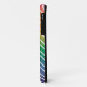 Coques Case-Mate iPhone Gradient - Fruit Arc-en-ciel (Dos/Gauche)