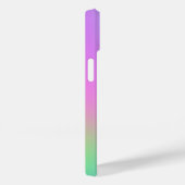 Coques Case-Mate iPhone Gradient Pastel personnalisé (Verso / Droite)