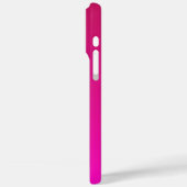Coques Case-Mate iPhone Gradient rose-violet - Personnalisé avec votre nom (Verso / Gauche)