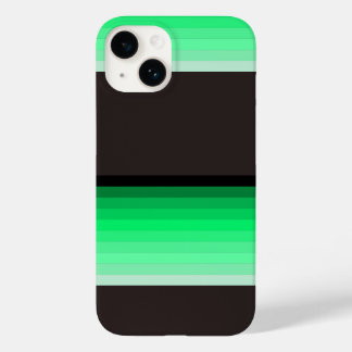 Coque Pour iPhone 14 Gradient vert : Art minimaliste moderne