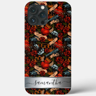 Case-Mate iPhone Case Graffiti Aimer coeurs et armes Monogramme urbain