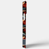 Coques Case-Mate iPhone Graffiti Aimer coeurs et armes Monogramme urbain (Verso / Droite)