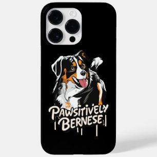 Coque Pour Pour iPhone 14 Pro Max Graffiti bernois à la mode - Amoureux de les chien