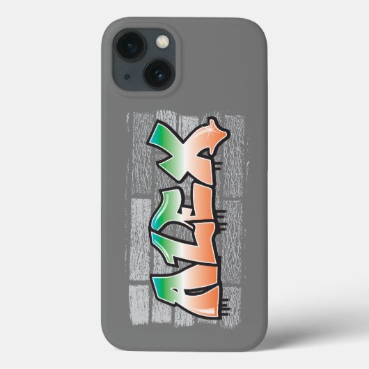 Coques Case-Mate iPhone Graffiti Brick Wall Paint Splatter (Verso)