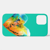 Coques Case-Mate iPhone Graffiti coeur aquarelle art (Verso (horizontal))