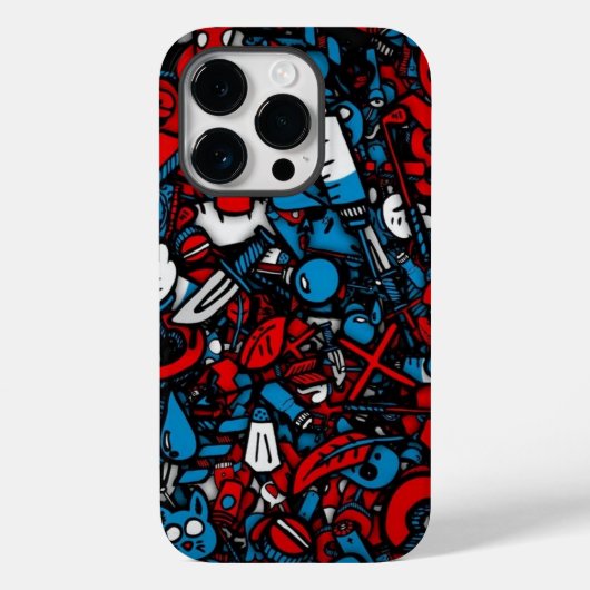 Coques Case-Mate iPhone Graffiti coloré (Verso)