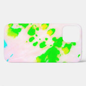 Coques Case-Mate iPhone Graffiti d'art sale. Ikat Abstrait (Verso (horizontal))