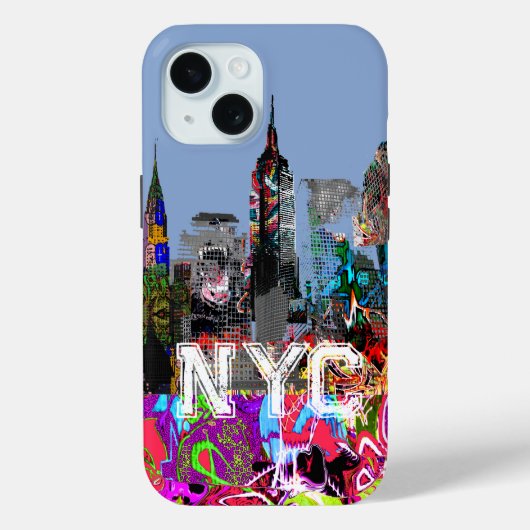 Coques Case-Mate iPhone Graffiti de New York (Verso)