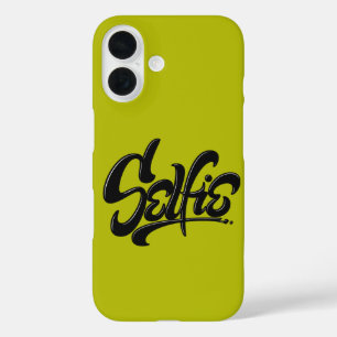 Coques iPhone 16 Graffiti de skateboard selfie lettrage d'art de ru