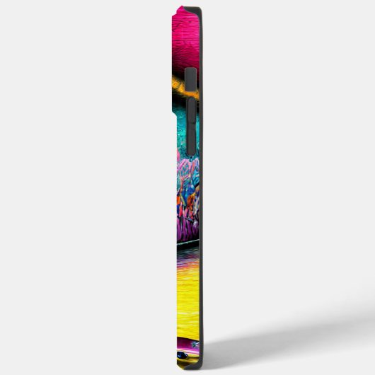 Coques Case-Mate iPhone Graffiti en pleine vie (Verso / Gauche)