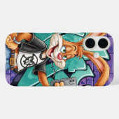 Coques Case-Mate iPhone Graffiti et Selfie, par Natasha Us (Verso (horizontal))
