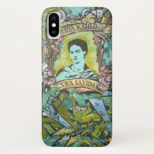 Coque iPhone X Graffiti Frida Kahlo
