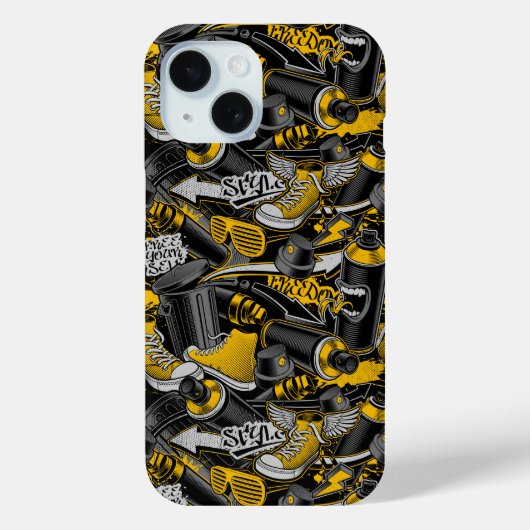 Coques Case-Mate iPhone Graffiti urbain Motif de rue (Verso)