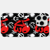 Coques Case-Mate iPhone grafitti LOVE B. Black BG (Verso (horizontal))