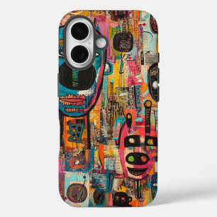 Coques iPhone 16 Grafitti Urban Street Art Téléphone Case