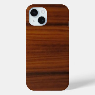Coque Pour iPhone 15 grain de bois