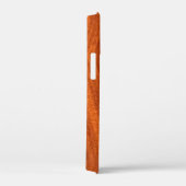 Coques Case-Mate iPhone Grain de bois fin en teck en acajou (Verso / Droite)