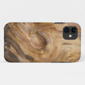 Coques Case-Mate iPhone Grain en bois tourbillonnant (Dos (Horizontal))
