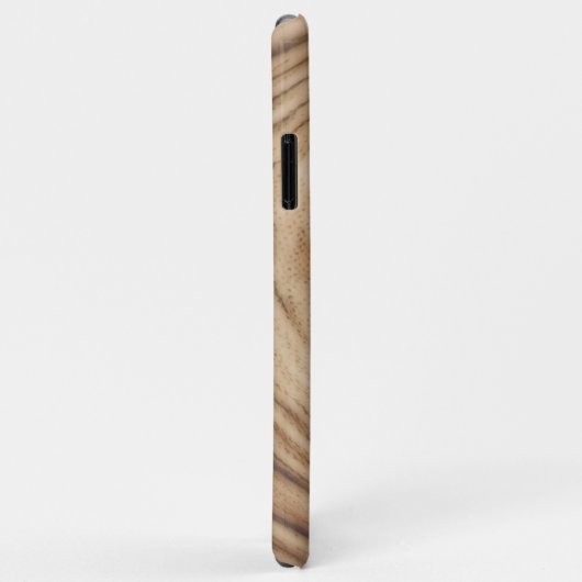 Coques Case-Mate iPhone Grain Rustique Bois Mariage minimal élégant (Dos/Droite)