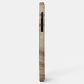 Coques Case-Mate iPhone Grain Rustique Bois Mariage minimal élégant (Dos/Gauche)