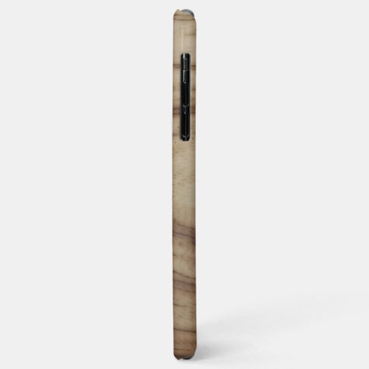 Coques Case-Mate iPhone Grain Rustique Bois Mariage minimal élégant (Dos/Gauche)