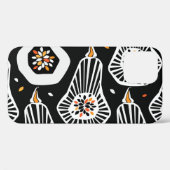 Coques Case-Mate iPhone Graines Citrouilles stylisées : Conception transpa (Verso (horizontal))