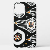 Coques Case-Mate iPhone Graines Citrouilles stylisées : Conception transpa (Verso)