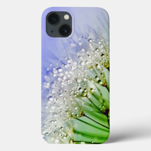 Coques Case-Mate iPhone Graines de Dandelion avec Droplets de Dew (Verso)