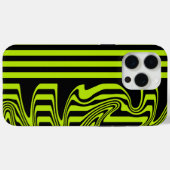 Coques Case-Mate iPhone Graines et torrents - Lime vert et noir (Verso (horizontal))