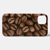 Coques Case-Mate iPhone Grains de café (Verso (horizontal))