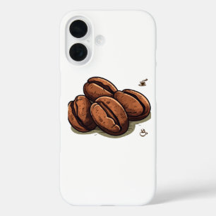 Coques iPhone 16 grains de café