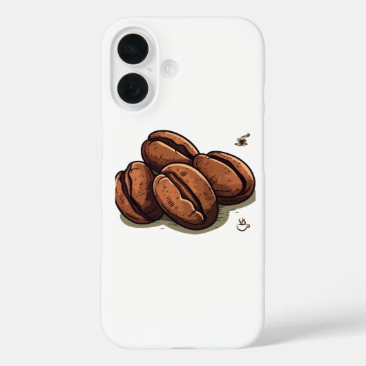 Coques Case-Mate iPhone grains de café (Verso)
