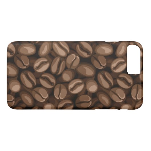 Coques Case-Mate iPhone Grains de café (Dos (Horizontal))