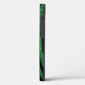 Coques Case-Mate iPhone Grains verts en bois (Verso / Gauche)